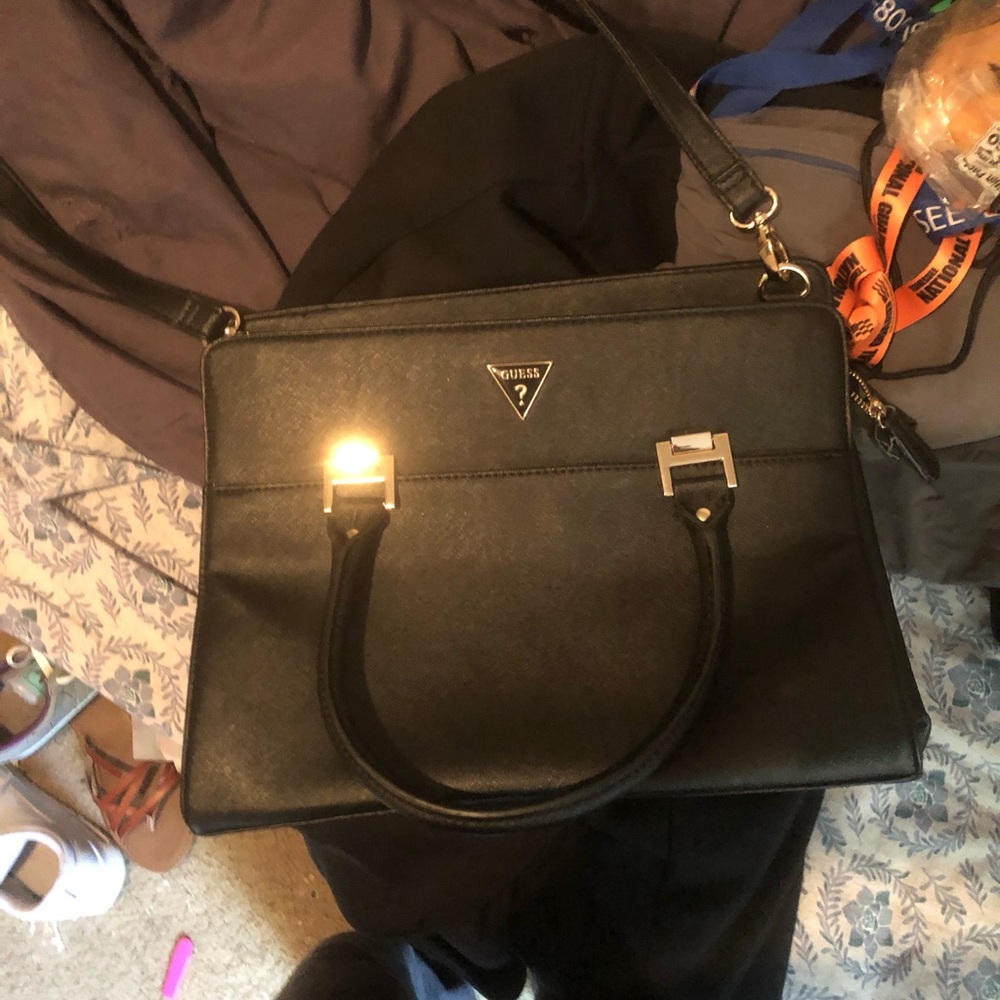 Black Guess purse